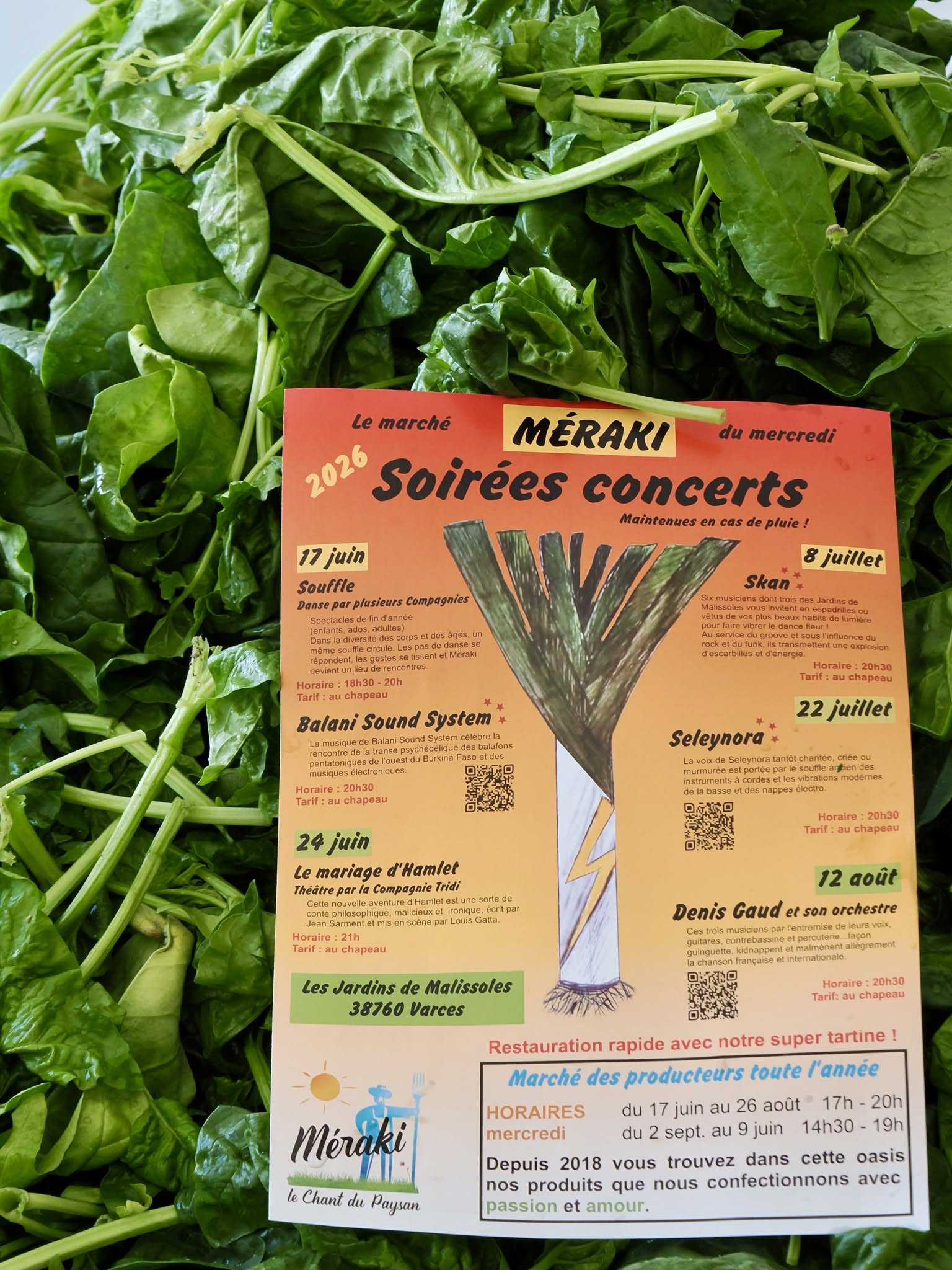 Evénements de l'été 2026, Marché de producteurs de Varces