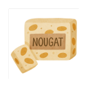 Fabrication de nougat artisanal en Isère à Varces au marché de Meraki